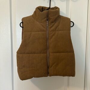 Vest corduroy - brown